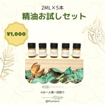【お試し】精油2ml×5種類