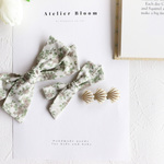 Botanical Schoolgirl bow【Standard size／Petit size／Petit size twin set】