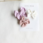 Blomster bow 【プチサイズ 】リネン・7色