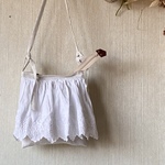 miya...様専用＊3WAY*whiteworkフランスアンティーク*大きなスマホショルダー*手刺繍*ポシェット*サコッシュ