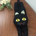 くたくたネコ❤︎  クロネコのぬいぐるみ  『きぃ』