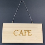 木製看板　CAFE 【オーダー可】