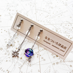 【イヤリング】炭酸水の豆惑星   3way 日替わりコーディネート　