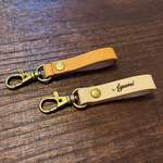 キーホルダー 姫路レザー 記念品 ネームタグ レーザー彫刻無料