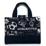 【再販】辞書カバー　サッカー_black