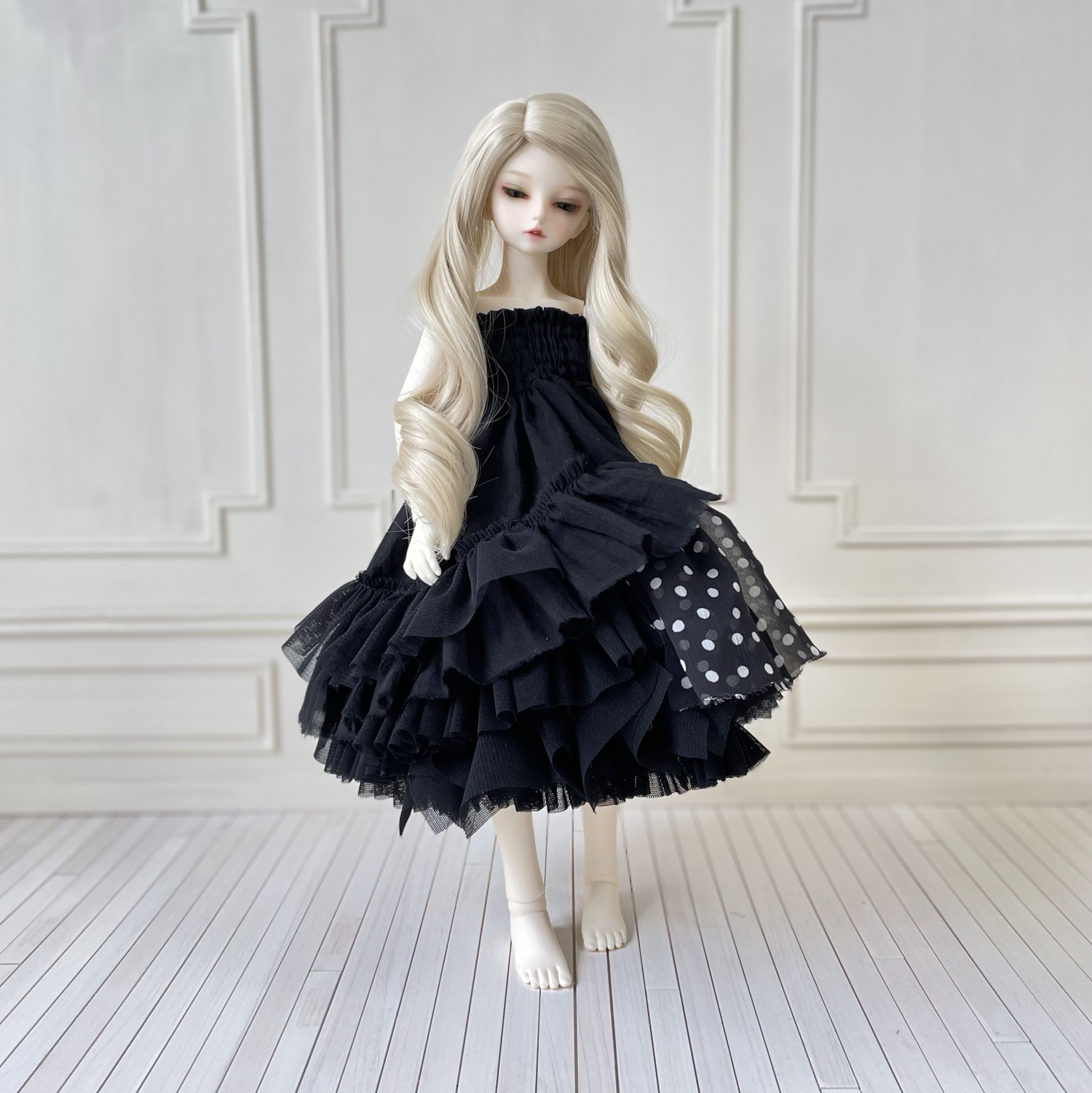 バービー人形 ポピーパーカー さがせ コート ファー 服 アウト