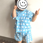 再再再再販☆夏らしいリップル生地の甚平
