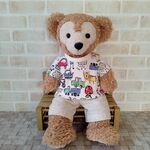 クレヨン画風Tシャツ＆ニットパンツセット Sサイズ ダッフィー