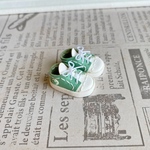  [完成品] オビツ11 ねんどろいど ミディブライス ぬいちゃん　本革ドール靴　スニーカー【ペパーミント】