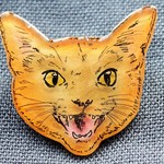 アビシニアンのブローチ