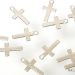 再入荷！フラットクロスチャーム 20個セット【PH001】