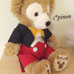 タキシード*燕尾服 ダッフィー用ミッキーコスチューム