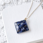 【訳あり品】-星の瞬き- レジンネックレス