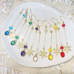 💛アシンメトリーピアス