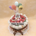 🐇🎈苺のカットケーキ6ヶ A-40