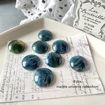 8pcs★cabochon・marble universe (18mmカボション)