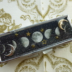 Moon Phase・月齢・金と銀の月星_ピルケース