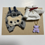 くま🧸のサロペセット ねんどろいど オビツサイズ