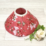 軽量☆肌に優しいエリザベスカラーＭサイズ《チェリーピンクいちご🍓🎀柄》