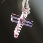 Pink Rose Cross：波動玉®【現品一点物】2
