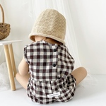 sleeveless shirt_ Gingham check2｜ベビー.キッズ.トップス.ブラウス.シャツ