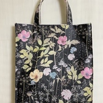 マチ付きバッグ*リバティ*Irma*ブラック*33×30×5