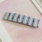 【プチプラ】Linton tweed☆barretta☆Yacht blue