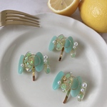 フルーツカクテル　ポニーフック　ライム×ミルキーグリーン🍋