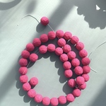 neon【6コセット】#czech beads #チェコビーズ　orange 10㍉　pink