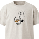 きゃーちこくちこくー【オートミール】ekot Tシャツ <イラスト：タカ（笹川ラメ子）>