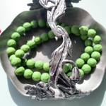 neon【6コセット】#czech beads #チェコビーズ　orange 10㍉ green23p