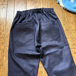 岡山デニムストレッチのテーパードパンツ