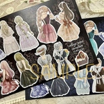 新作　女の子　コラージュペーパー　デザインペーパー　セット
