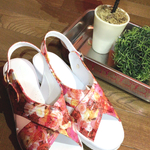 薔薇のデコナースシューズ