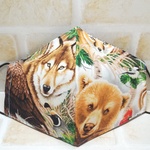 98.ふつうサイズマスク🐺USA COTTON🐻