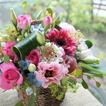 『母の日ギフト用』生花のフラワーアレンジメン《S》