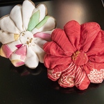 菊花袋　匂い袋　吊るし飾り