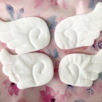 再入荷♡2点セット♡ビッグ天使の羽ふわふわクッションパーツ♡小物やアクセサリー作りにも♡