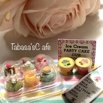 hand madeミニチュア ドールハウス　takeout  アイスクリーム🍨