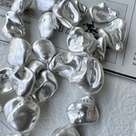 【4個】ホワイト天然シェル　151