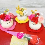 再販✨母の日💐シマエナガちゃんポット💐🐤💕