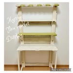 rikucoto様専用/仕様変更品/イベント什器/折りたたみディスプレイ/折りたたみ/什器/店舗什器/ディスプレイ/折り畳み/フリマ/マルシェ/イベント/棚/オーダーメイド