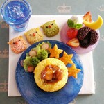 ミニチュア・まんまるオムライスとふくろうサブレ③