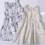 リバティ 子供服 キッズ服  夏服 子供用ワンピース  花柄ワンピース