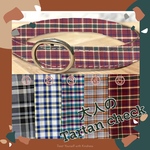 27000 大人のTartan check＊迷子札付＊フルオーダーの軽い首輪