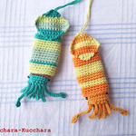 イカのキーケース