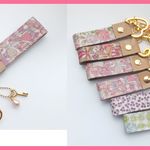 【再販】LIBERTY　  Jenny's Ribbons/ ジェニーズリボンズ　7P　本革のキーチャーム(Ｇ)　ⅰ