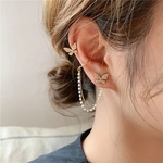 P112 / アシンメトリー ニュアンス ピアス silver925