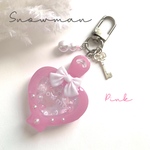 snowman＊ハートボトルオイルシェイカー PINK