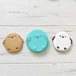 シマエナガ　小鳥　スタンプクッキー型　「ご当地シリーズ」